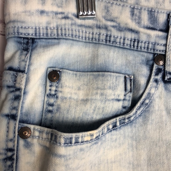 Universal Symbol David Bitton Men's Denim Shorts M - Picture 3 of 11